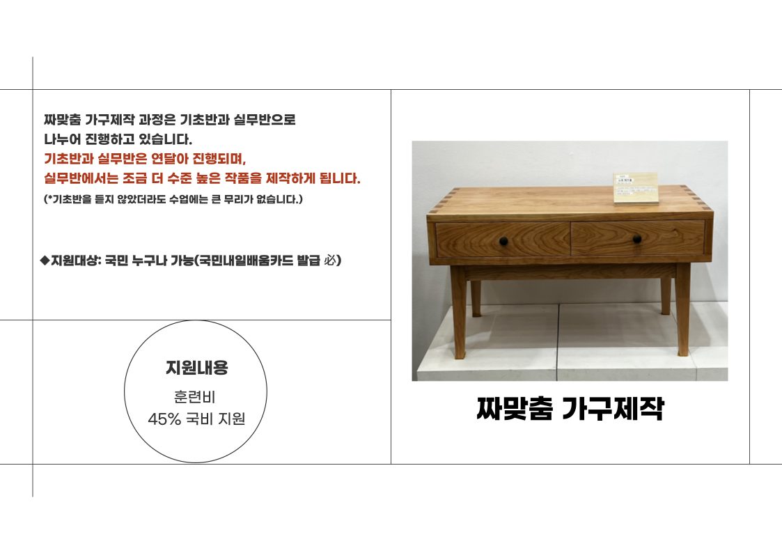 짜맞춤가구제작 과정 안내 2